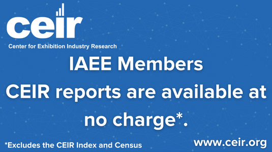 CEIR: IAEE Members - CEIR reports are available at no charge (excludes the CEIR Index and Census). www.ceir.org