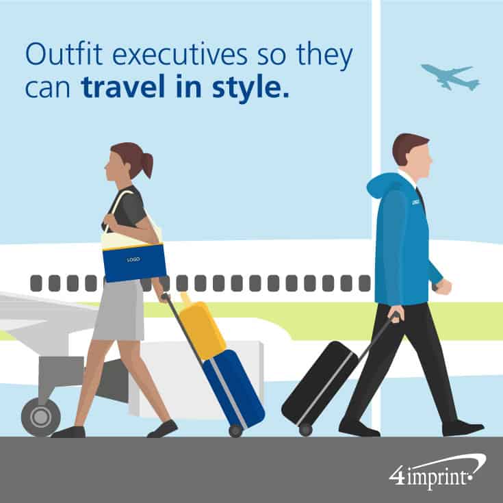 Outfit executives so they can travel in style. 