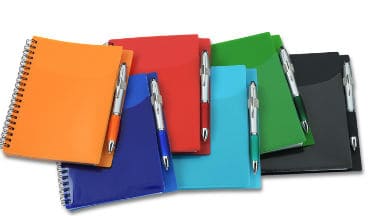 Sorbet Pocket Notebook with Curvy Stylus Pen l 125649 l Promotional Products from 4imprint