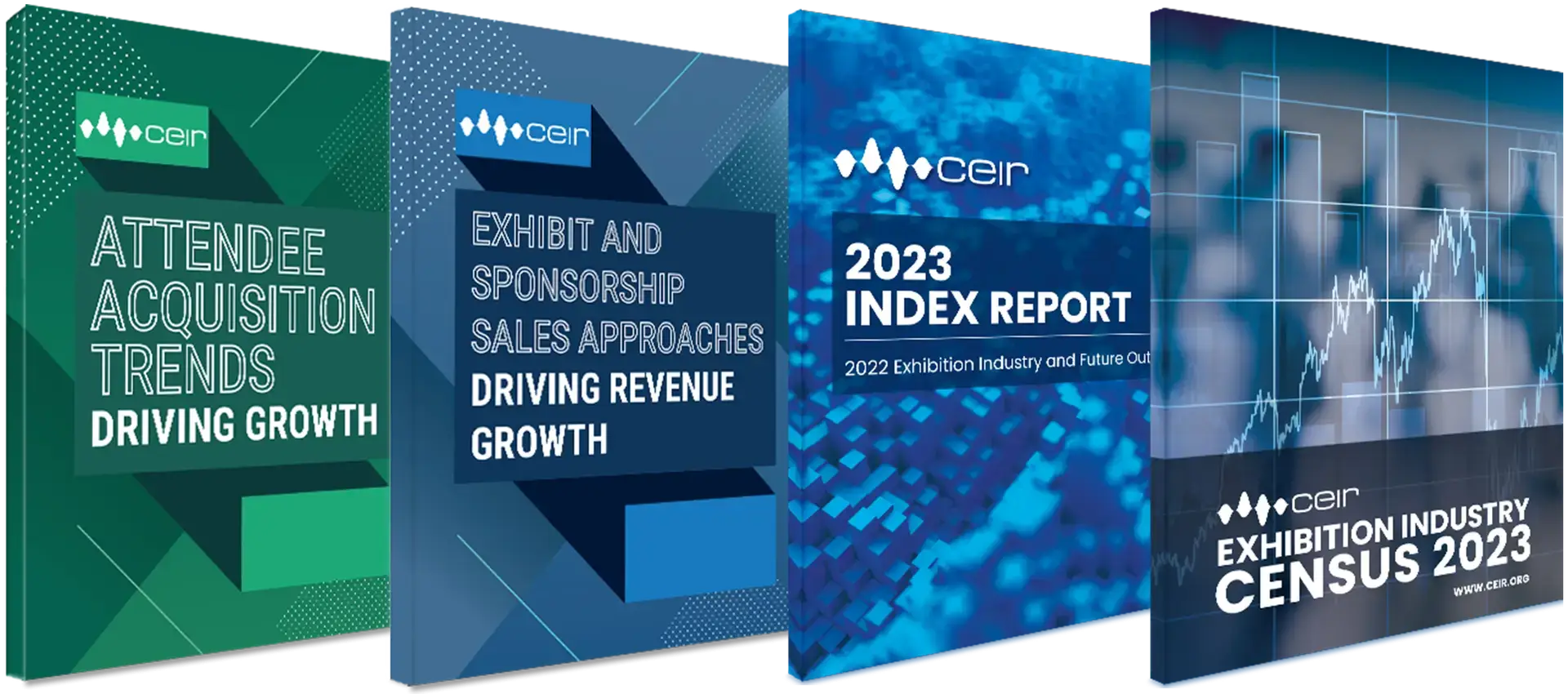 covers of various CEIR research reports
