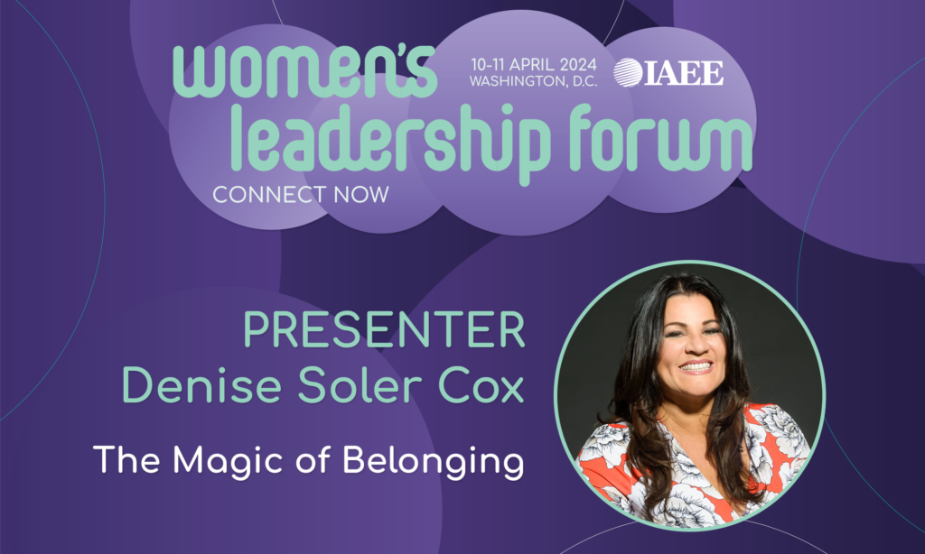 2024 IAEE Women's Leadership Forum presenter Denise Soler Cox
