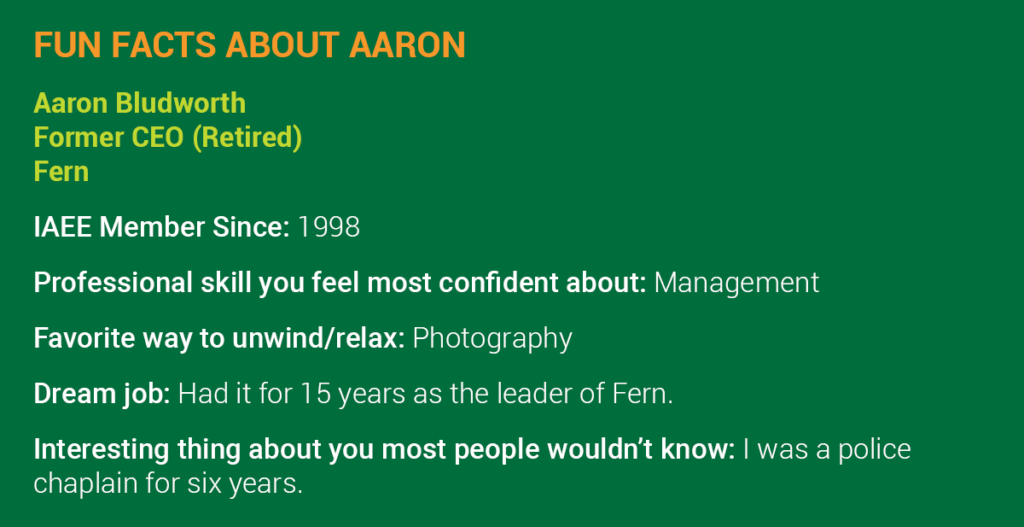 fun facts about Aaron Bludworth