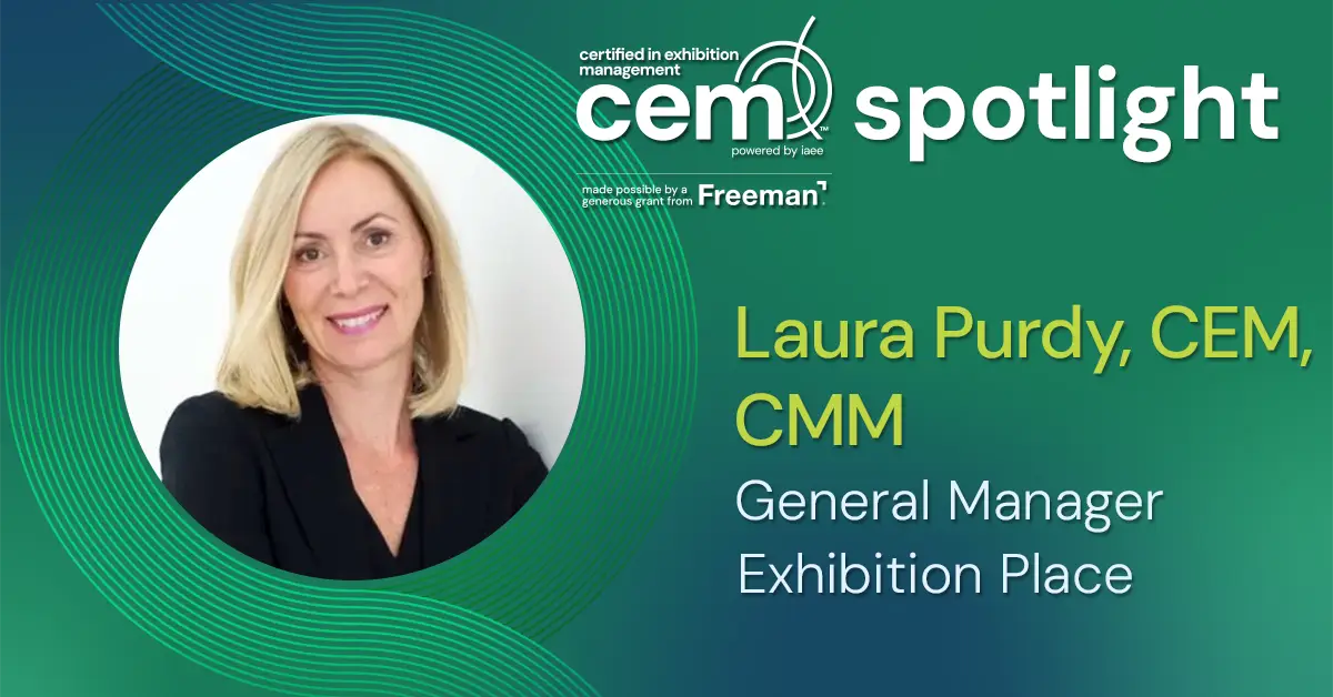 CEM Spotlight on Laura Purdy, CEM, CMM