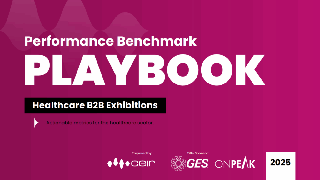 Performance Benchmark Playbook Healthcare B2B Exhibitions cover
