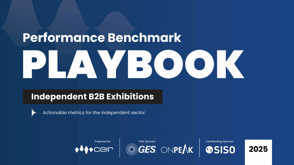 Performance Benchmark Playbook Independent B2B Exhibitions cover
