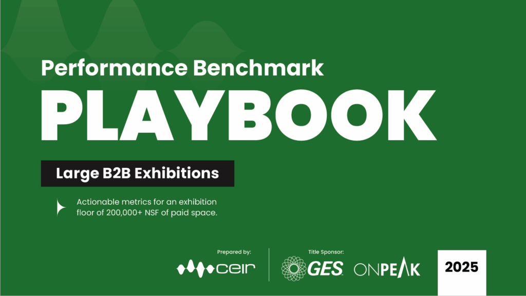 Performance Benchmark Playbook Large B2B Exhibitions cover