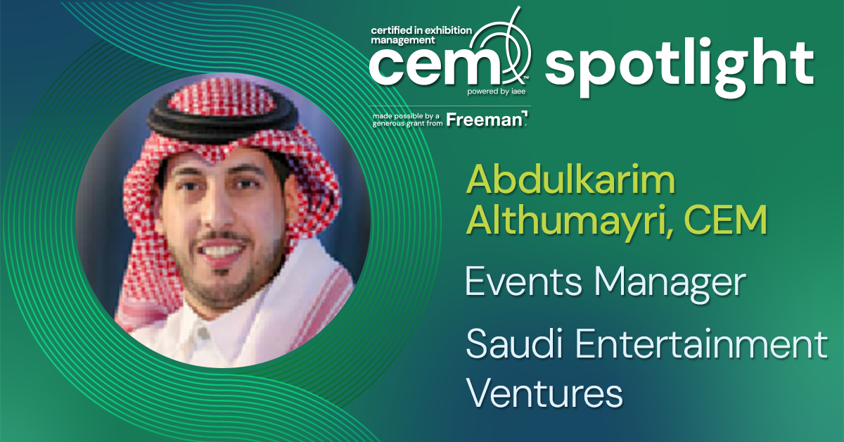 CEM Spotlight on Abdulkarim Althumayri