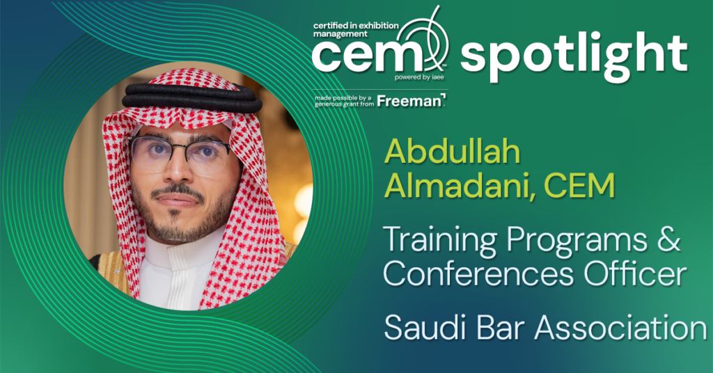 CEM Spotlight on Abdullah Almadani, CEM