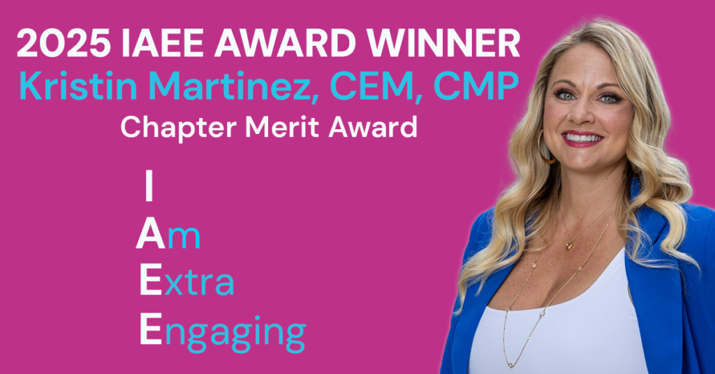 Award Winner Spotlight on 2025 IAEE Chapter Merit Award Winner Kristin Martinez
