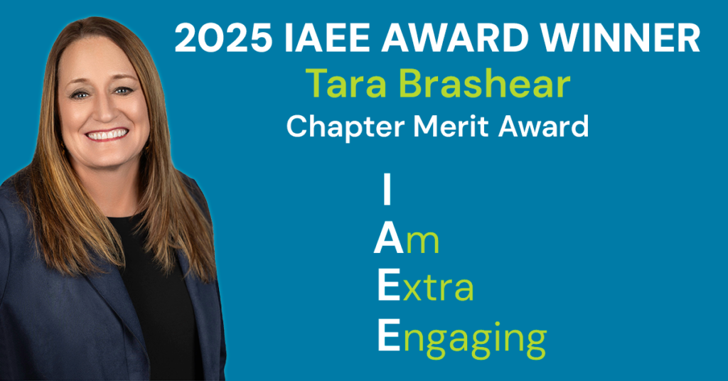 Award Winner Spotlight on 2025 IAEE Chapter Merit Award Winner Tara Brashear