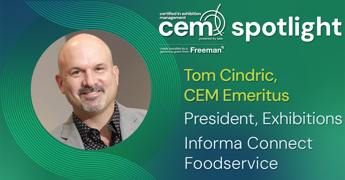 CEM Spotlight on Tom Cindric, CEM Emeritus