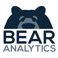 Bear Stacked Transparent Back